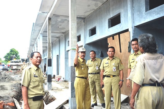 Sidak Pembangunan Sejumlah Pasar, Bupati Pati Haryanto Tampung Aspirasi Pedagang